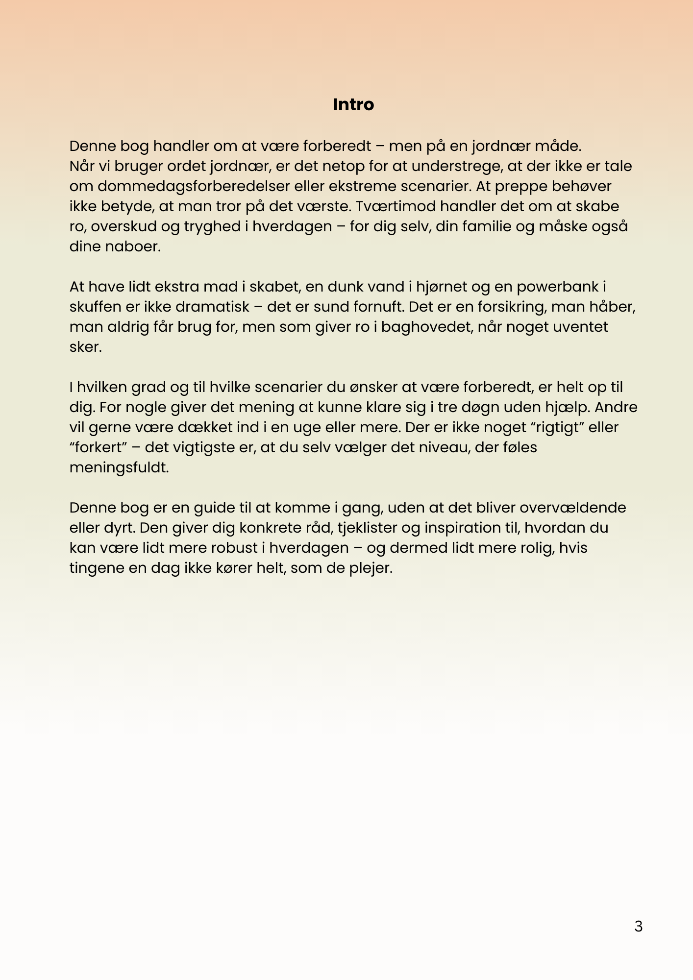 E-bog Prepping Guide - Har du styr på det hele?