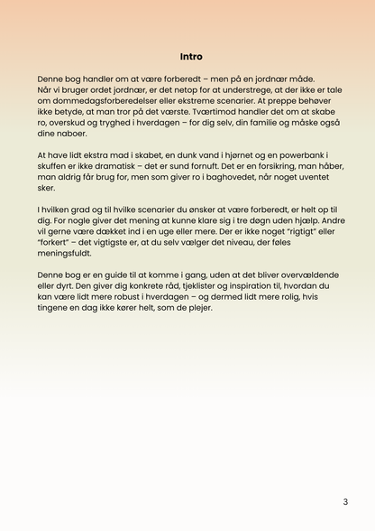 E-bog Prepping Guide - Har du styr på det hele?